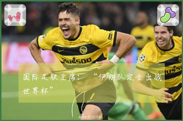 国际足联主席： “伊朗队定会出战世界杯”